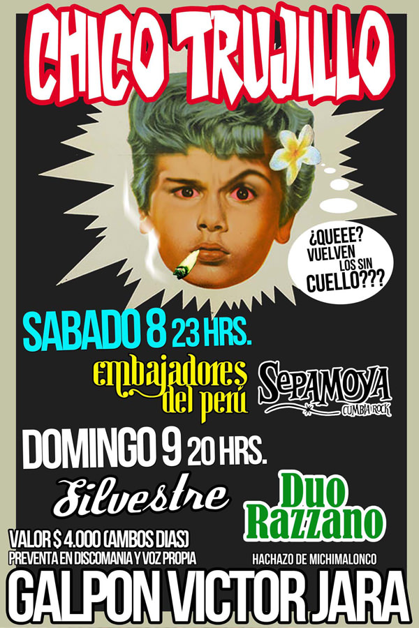 chicotrujilloSILVESTRE Silvestre & Chico Trujillo en vivo