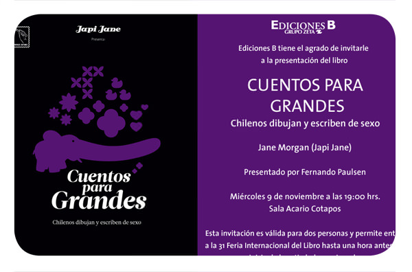 "Cuentos para grandes" "Cuentos para grandes"