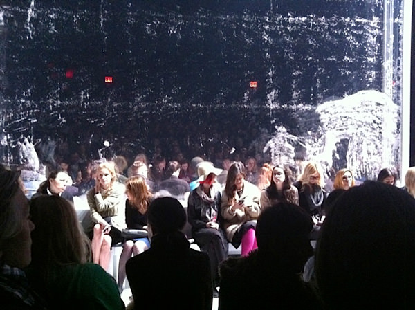 lacoste lacoste Recuento y backstage en la semana de la moda de Nueva York Otoño Invierno 2012