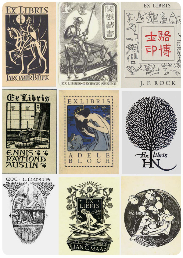 Buena idea: regalar un ex libris 17