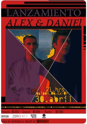 Alex & Daniel lanzan su vinilo con fiesta en la Ex Oz 7