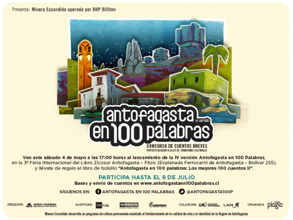 Antofagasta en 100 Palabras: convocatoria 2013 y libro 2012 10