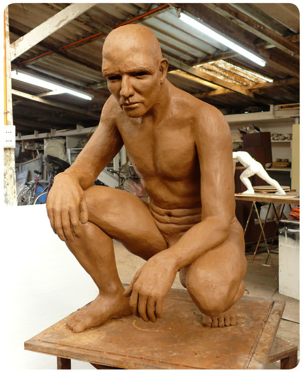 “Modelado de Figura Humana”, el taller de escultura Carlos Fernández 2
