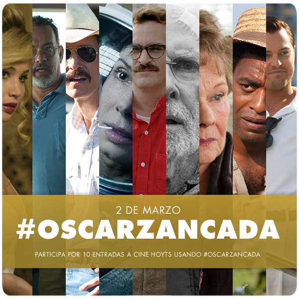 Sigue los premios con #OscarZancada 8