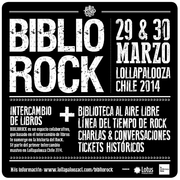 BiblioRock: una biblioteca comunitaria de literatura musical 4