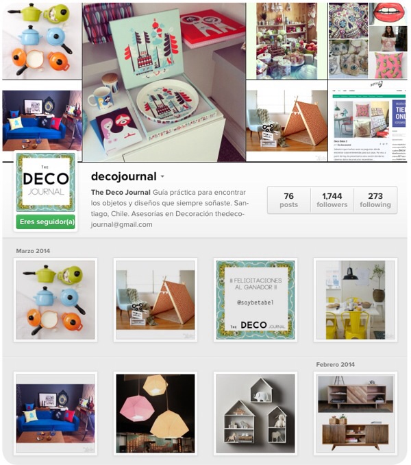 The Deco Journal: datos de decoración por Instagram 8