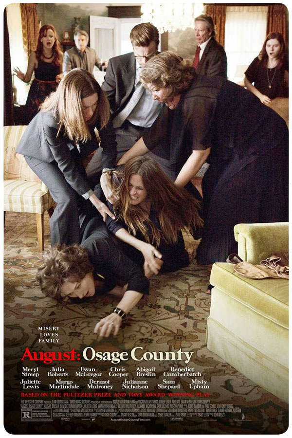 "Agosto" (August: Osage County), tremendas actrices en la gran pantalla 2