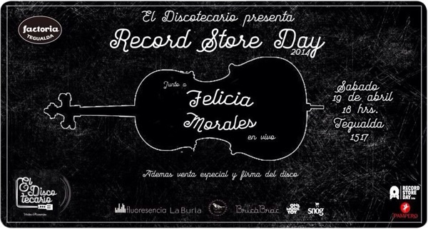 Record Store Day en El Discotecario con Felicia Morales 1