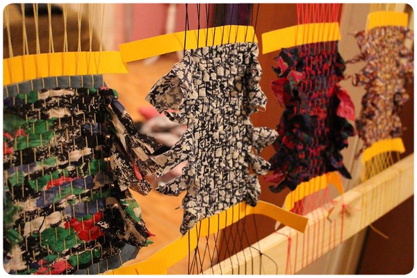 Telare: reciclaje textil con telar mapuche 9