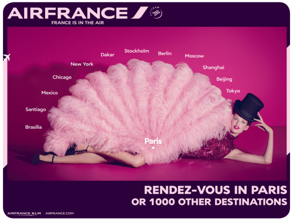 “France is in the air”: la bella campaña de Air France 6