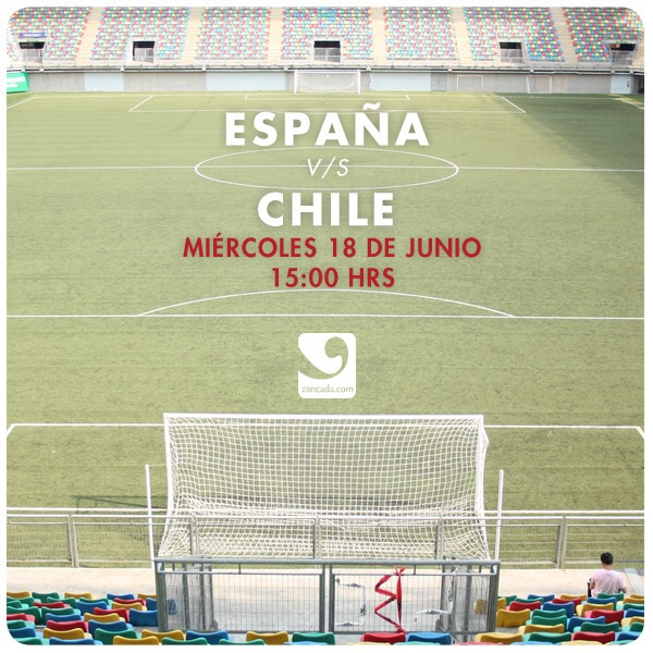 Mundial de fútbol Brasil 2014: España v/s Chile 5