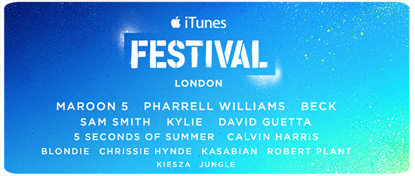Octava versión anual del iTunes Music Festival 1