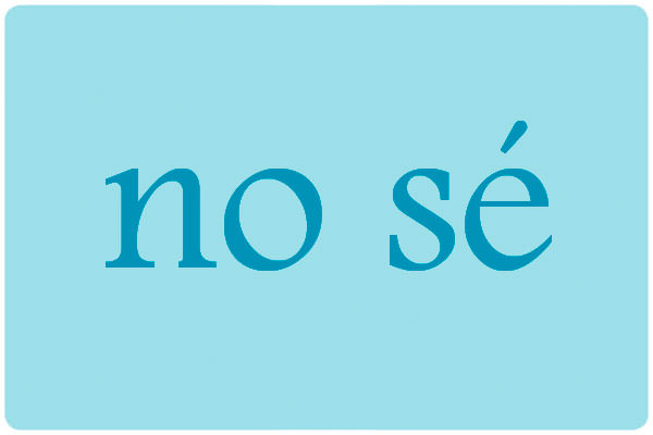 La dificultad de decir "no sé" 2