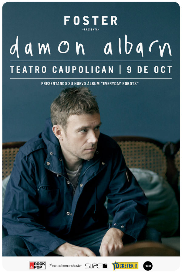 Damon Albarn en Chile, tantas canciones favoritas! 2