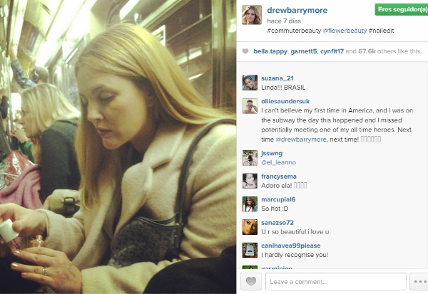 El querible Instagram de Drew Barrymore 6