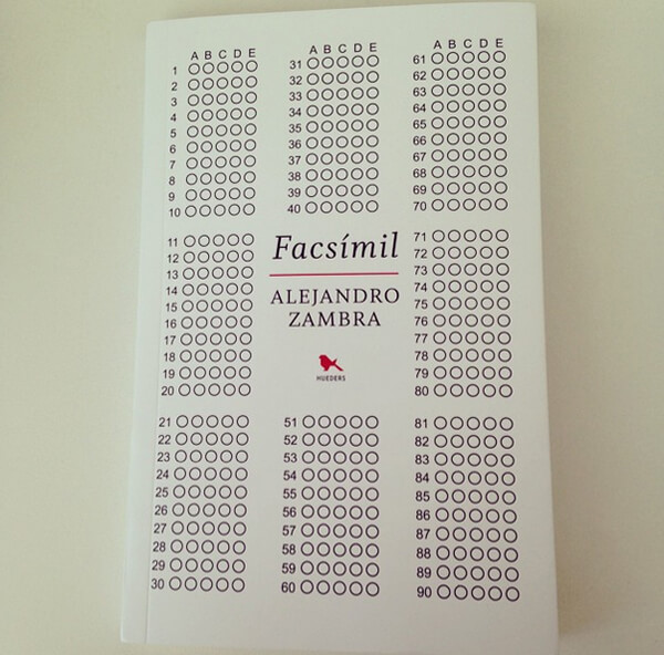 Facsímil, de Alejandro Zambra 4