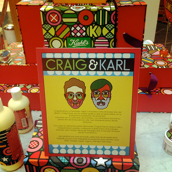 El diseño navideño de Craig & Karl en Kielh's 1