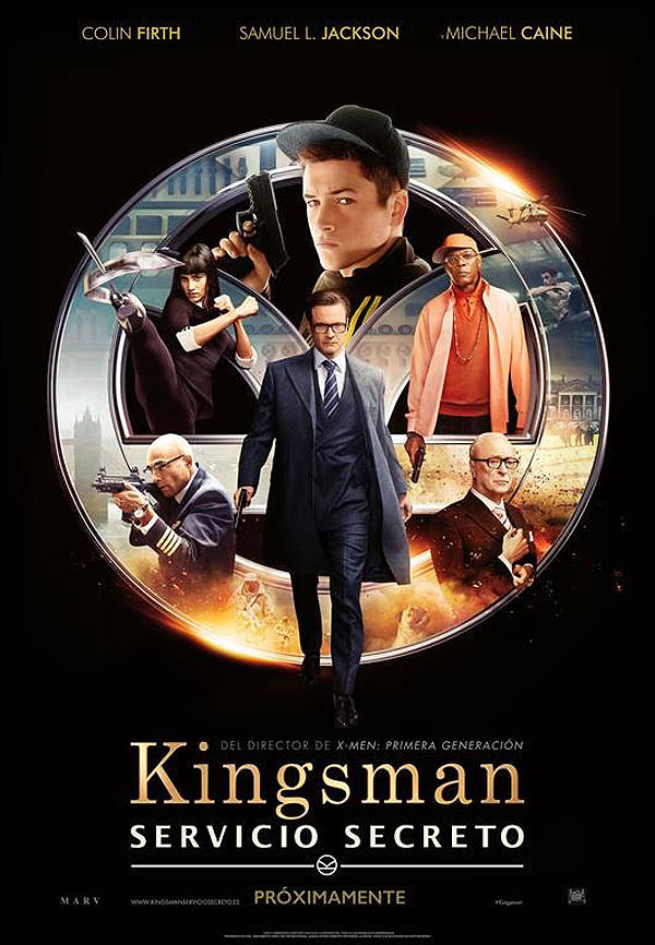 Colin Firth como espía en "Kingsman: el servicio secreto" 1