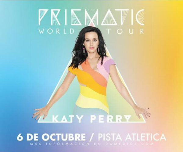 Katy Perry debuta en Chile con su Prismatic World Tour 1