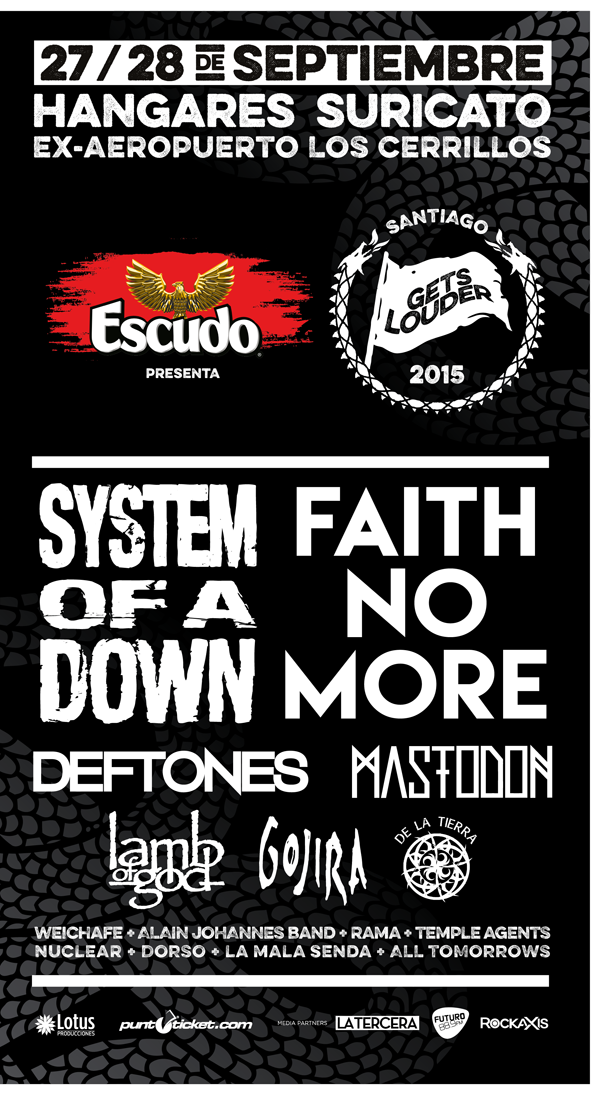 Santiago Gets Louder: System of a Down, Deftones, FNM y otros en vivo 3
