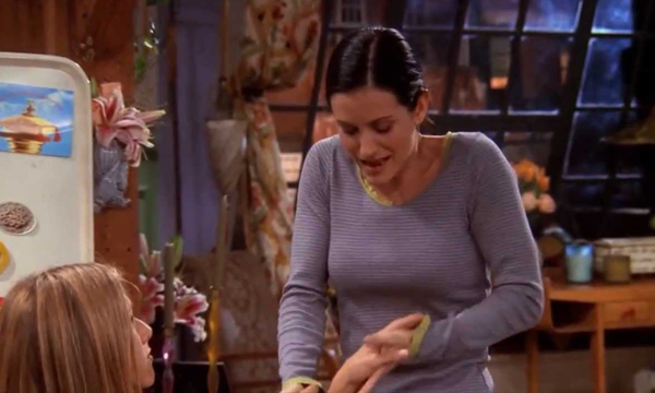 Las escenas: "I have to live with a boy", Friends 5