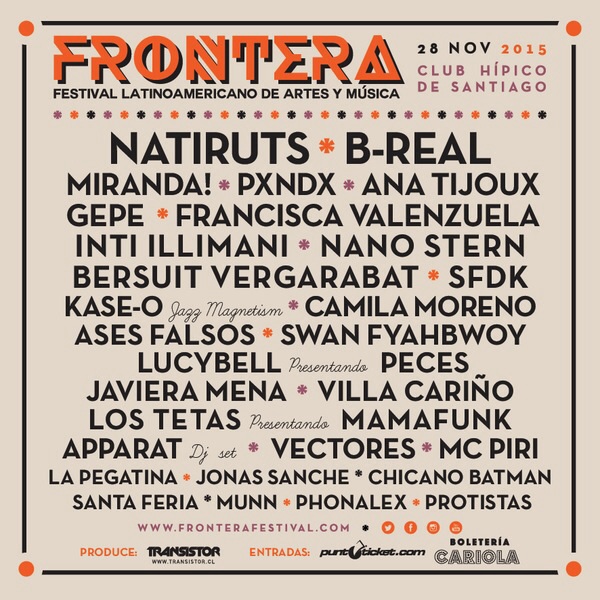 Festival Frontera 2015: nuestros favoritos confirmados 2