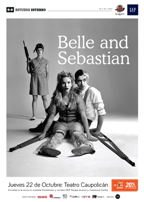 ¡Belle and Sebastian será en el Caupolicán! 1