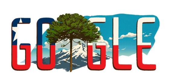 El doodle de Google dedicado a Chile 3