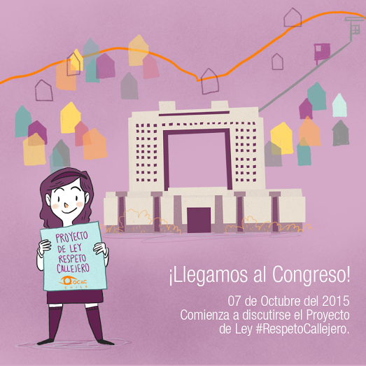 #NoEsMiCultura + Proyecto de Ley #RespetoCallejero aprobado en la Cámara 4