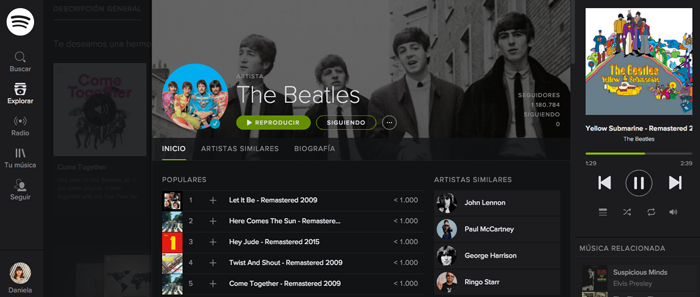 The Beatles en Spotify, un regalito de Navidad 2