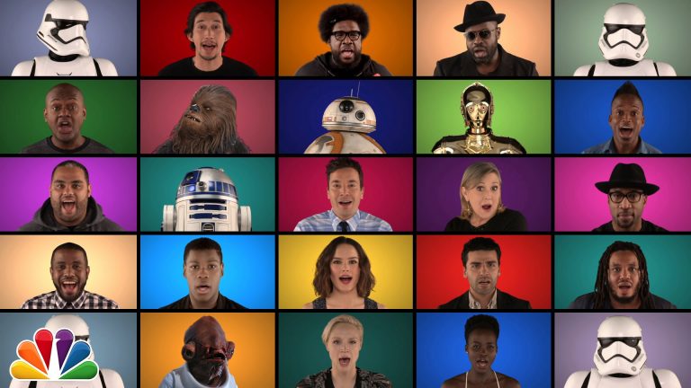 Star Wars a cappella: Jimmy Fallon, The Roots y el elenco de la película 5