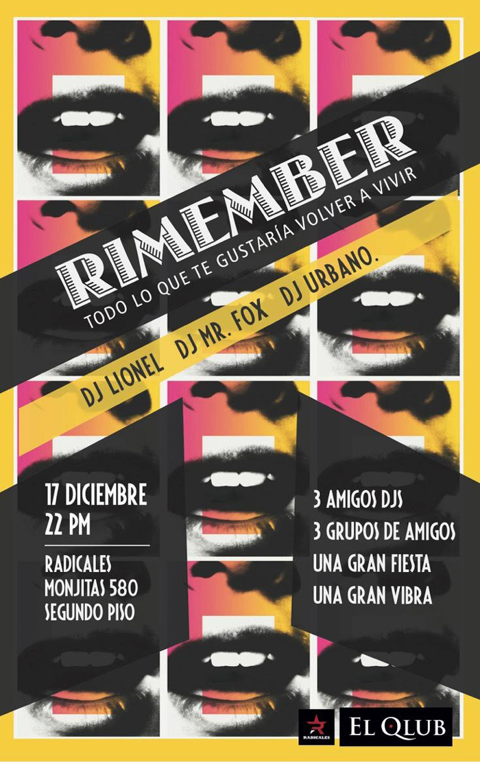 Fiesta Rimember en Club Radicales 5