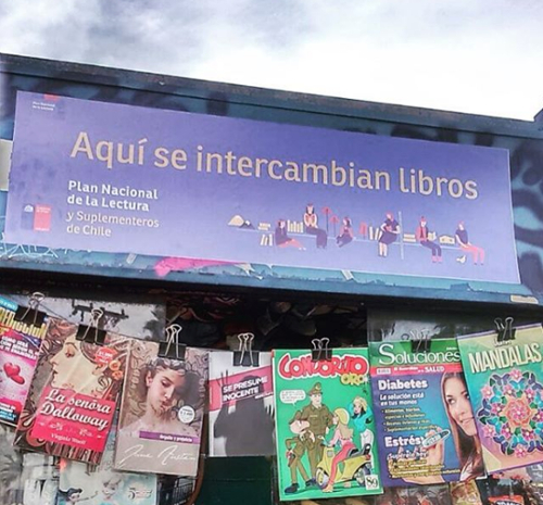 Trueque de libros en kioscos de la Región Metropolitana 2