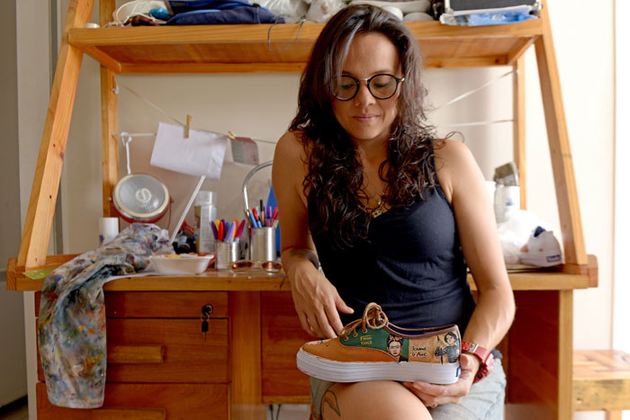 Intervenciones artísticas en zapatillas Keds 2
