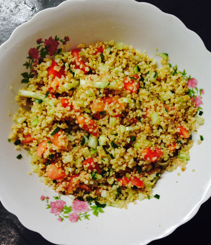 Receta fácil y rica: tabulé de quinoa 1