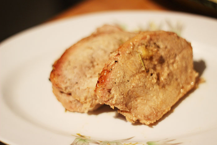 Receta: Lomo de cerdo con marinada de miel y romero 1