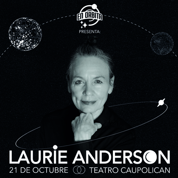 Laurie Anderson vuelve a Chile