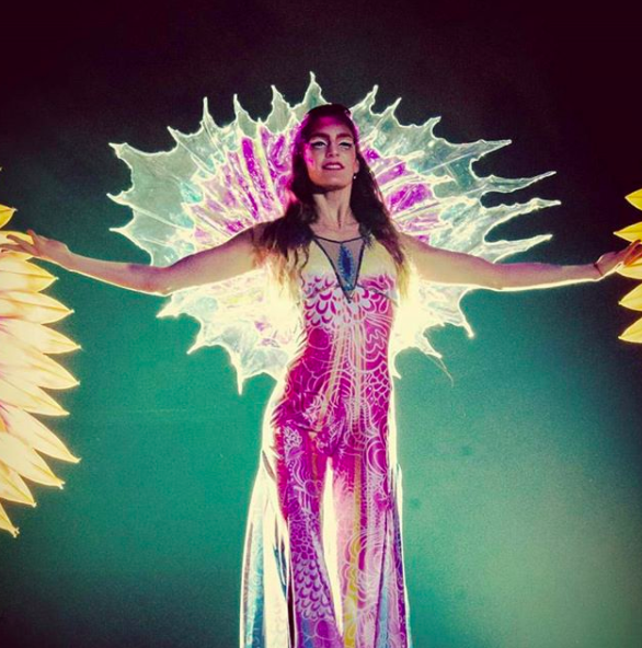 Florencia Aracama, la musa de #Sep7imodia, el Cirque du Soleil de Soda Stereo 3