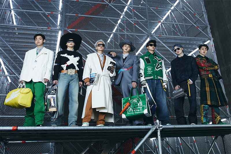 bts x louis vuitton
