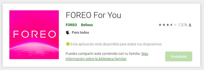 Foreo Bear™, pulsaciones para definir el óvalo facial, frente y mejillas en casa 1