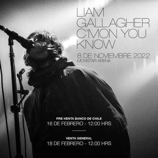 Liam Gallagher regresa a Chile