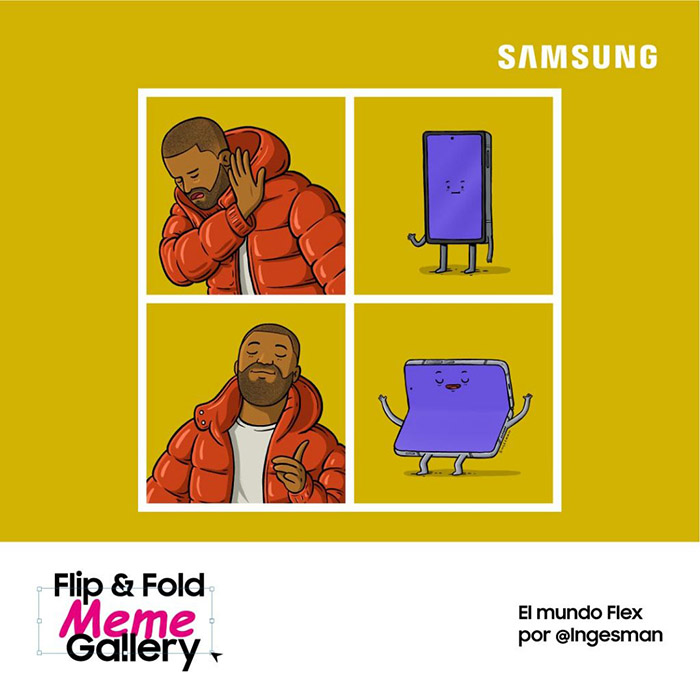 Meme Gallery: los mejores memes inspirados en Fold4 y Flip4 de Samsung 3