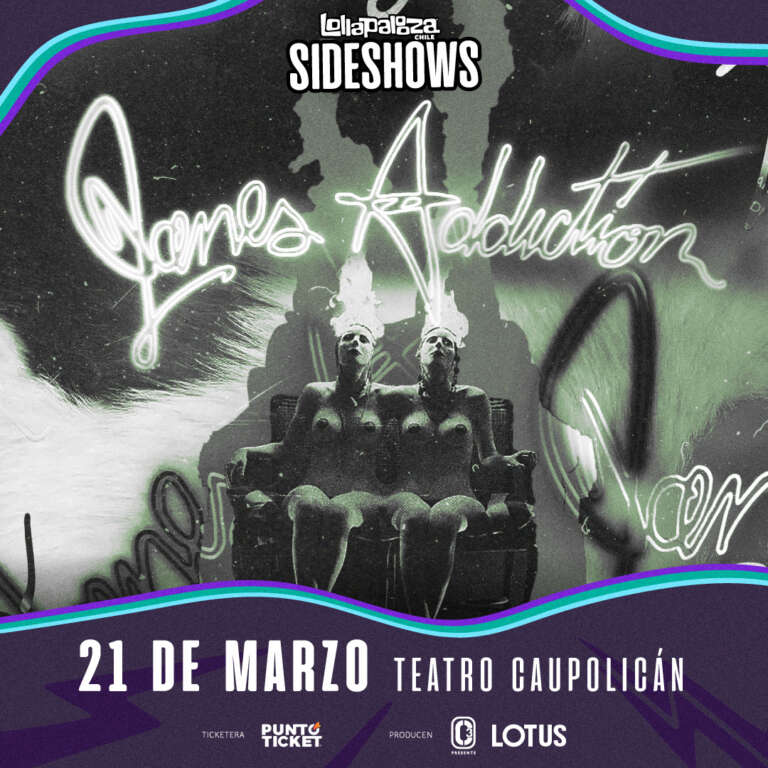 Jane's Addiction, Alain Johannes y Pánico son los nuevos sideshows de Lollapalooza Chile 2023 4