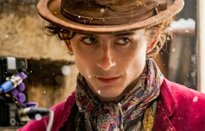 Willy Wonka de Timothée Chalamet