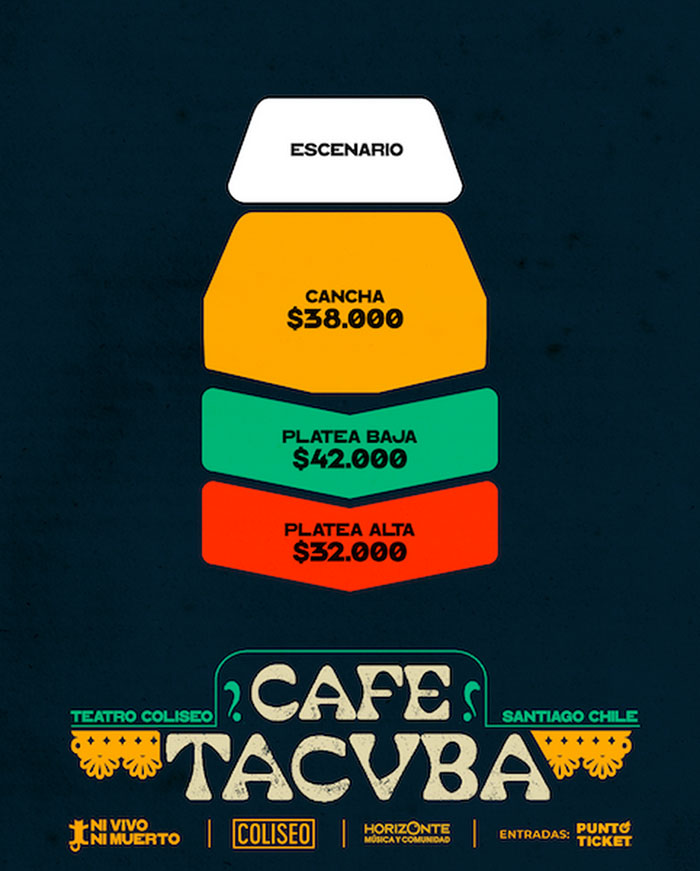 Café Tacvba anuncia concierto en Chile 2