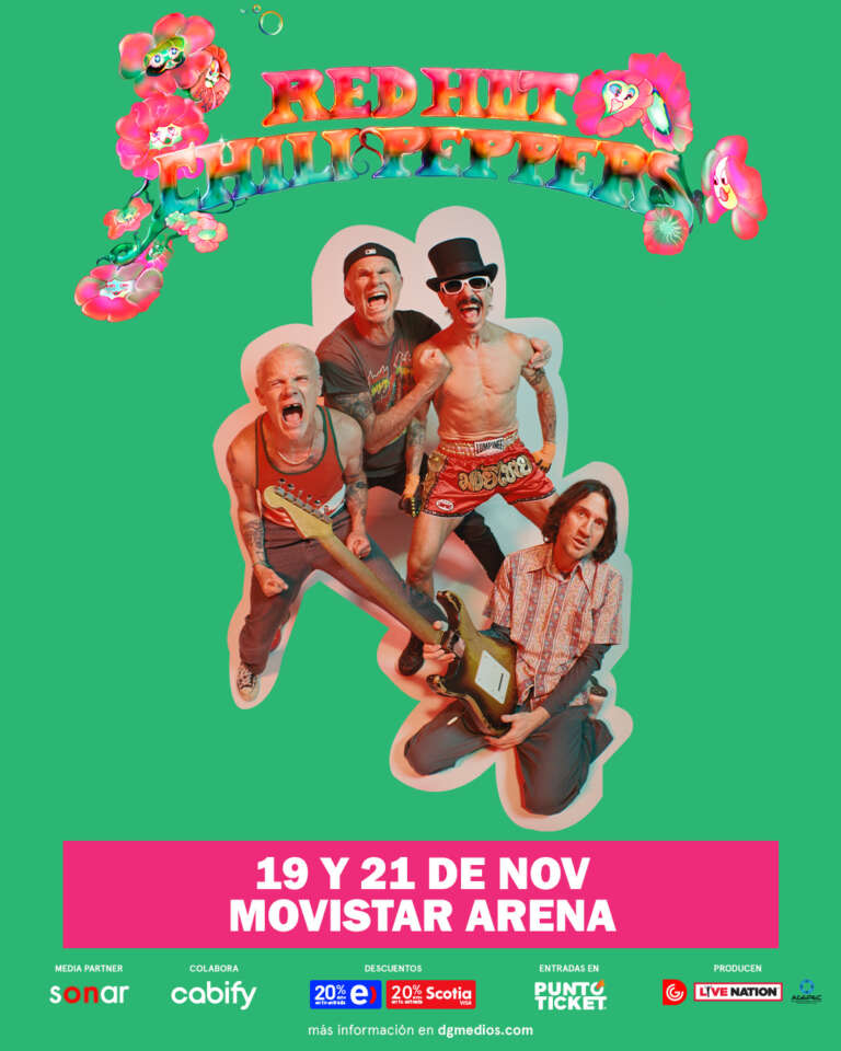 Cuenta regresiva para el regreso de Red Hot Chili Peppers a Chile 3