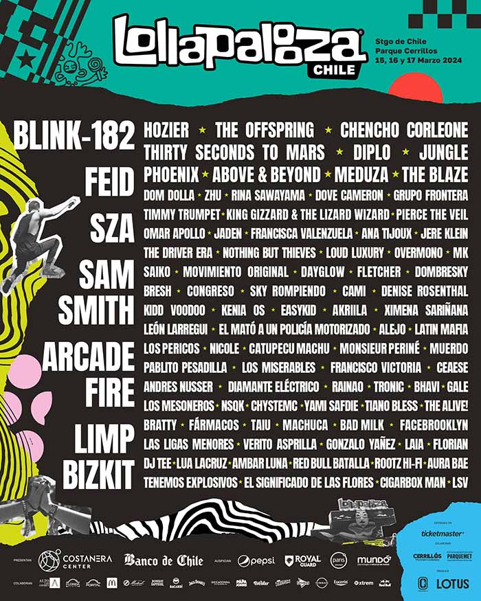 Lollapalooza 2024 anuncia lineup #lolla2024 1