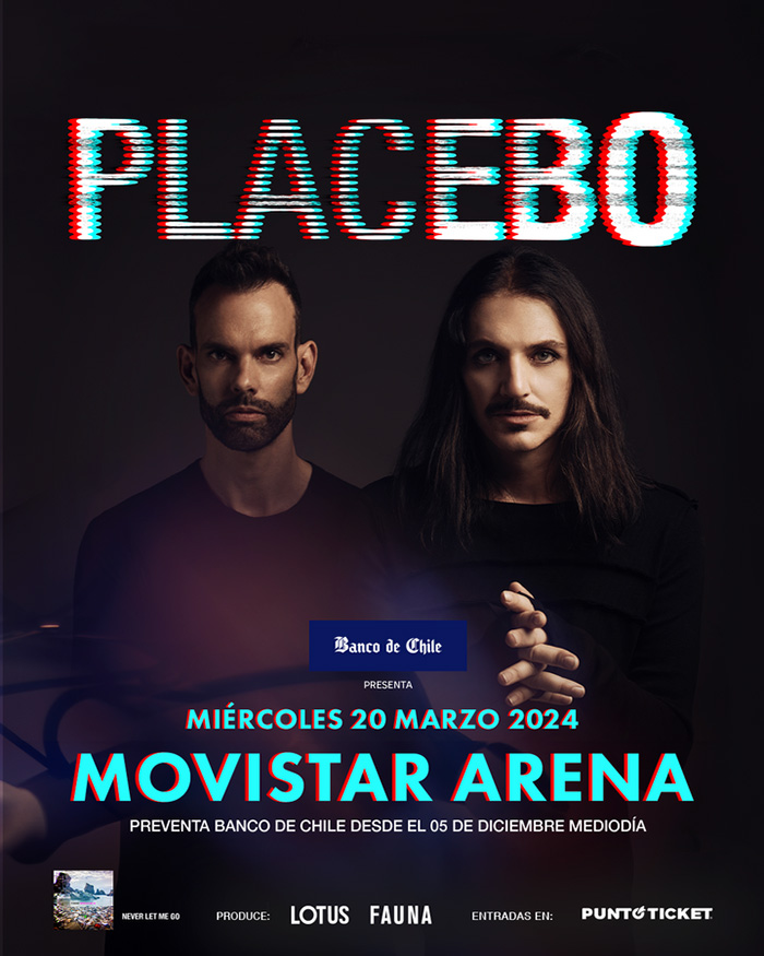 Placebo vuelve a Chile