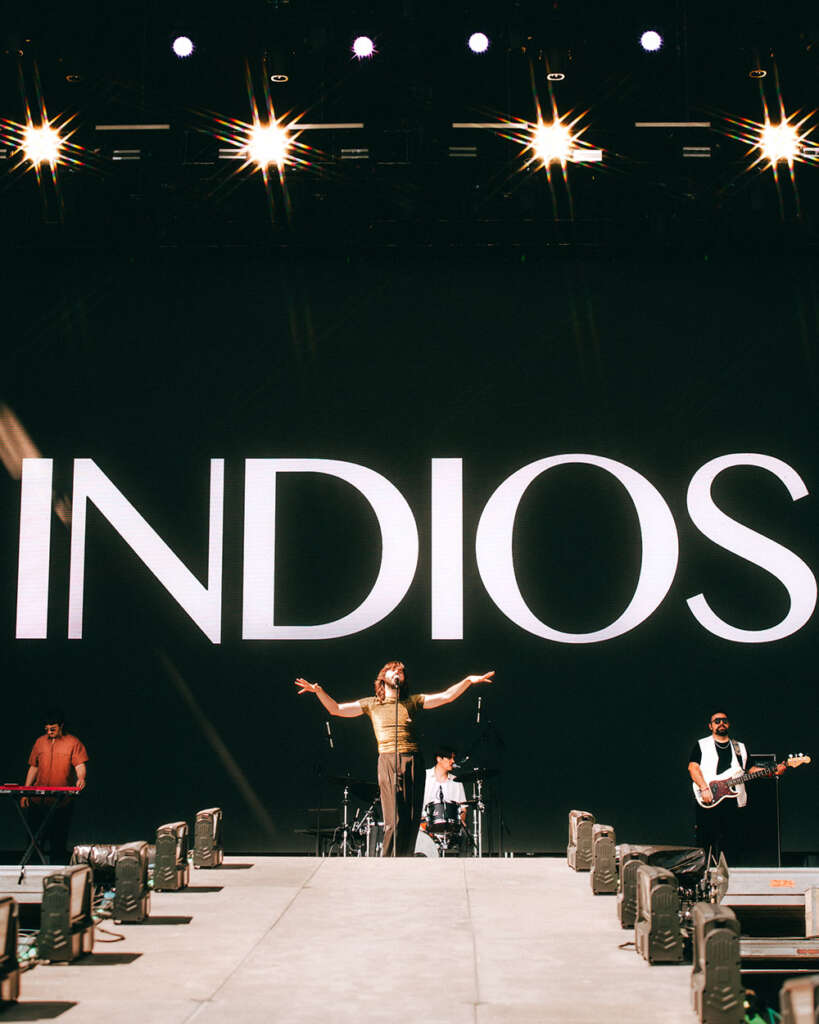 Entrevista a Indios: Joaquín Vitola y Nicolás de Sanctis, voz y guitarra de la banda, en Lolla 2025 1