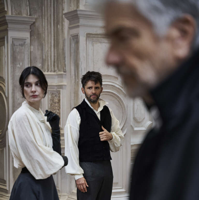 Foto promocional obra de teatro Acreedores